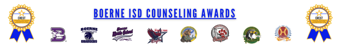 Boerne ISD Counseling Crest Awards